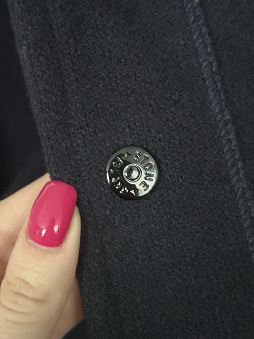 Kurtka wełninana męska Stone Island granatowa L