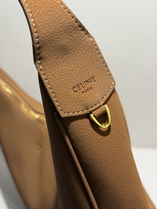 CÉLINE Paris – skórzana torebka karmelowa