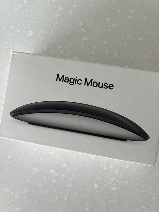 Мишка Apple Magic Mouse Black Multi-Touch Surface
