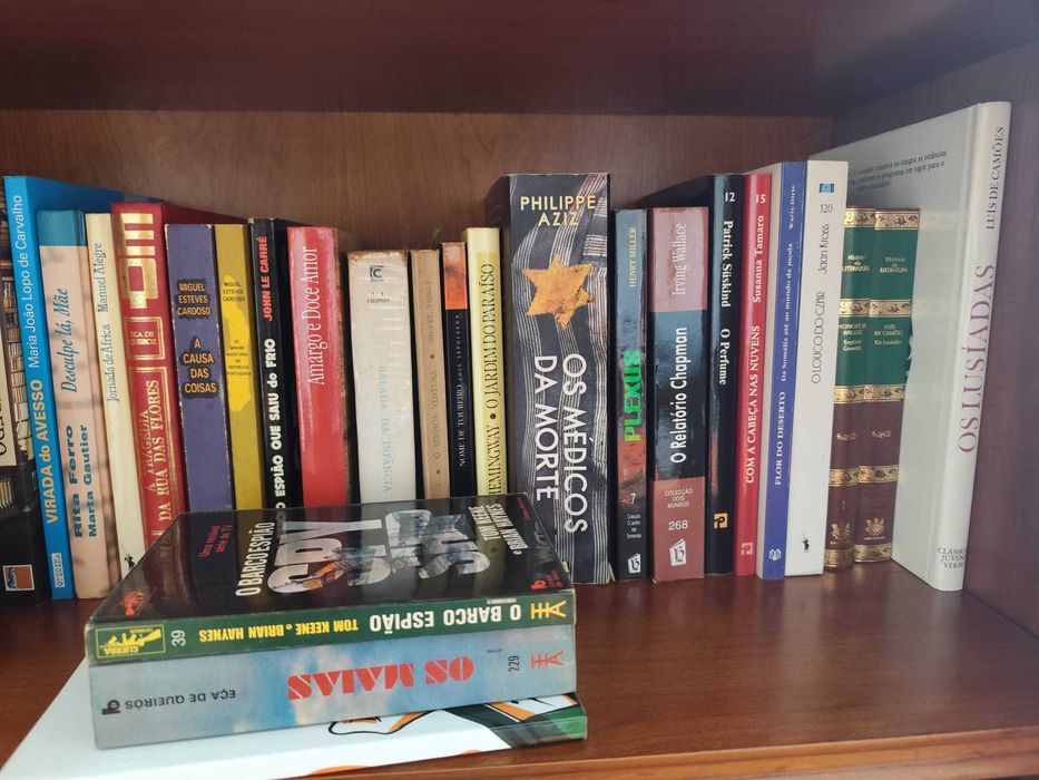 Livros de excelentes autores portugueses e estrangeiros, desporto, infantil, BD, romance, história - English books too