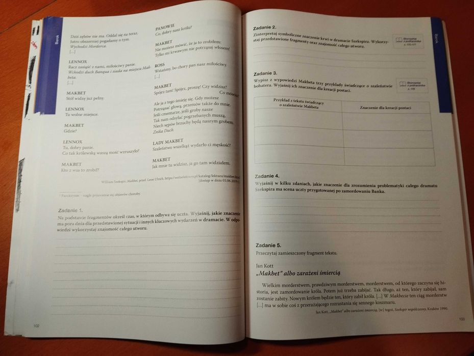 Ponad słowami 1 maturalne karty pracy