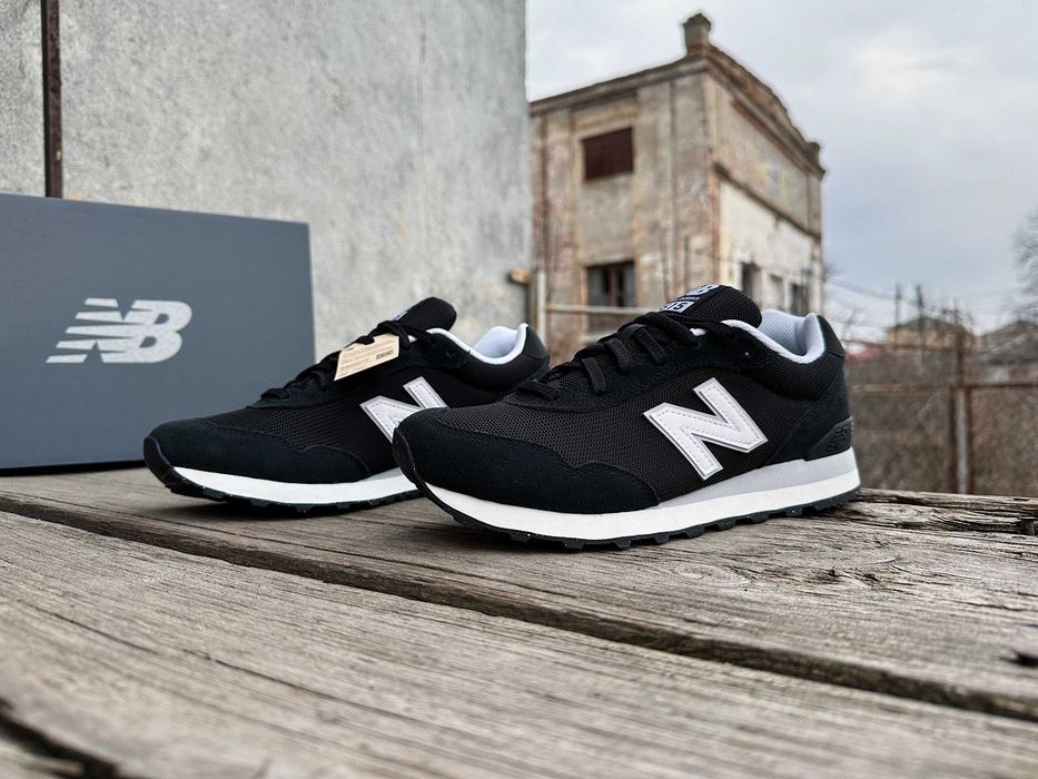 Мужские оригинальные кроссовки New Balance 515 (4 цвета) замша весна