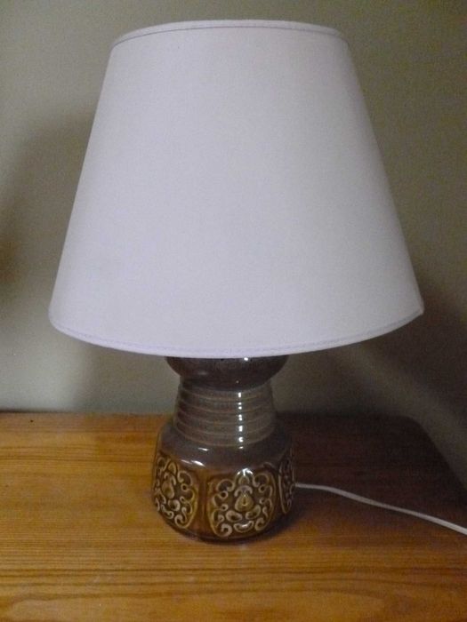 Lampa ceramiczna - Mysłakowice PRL