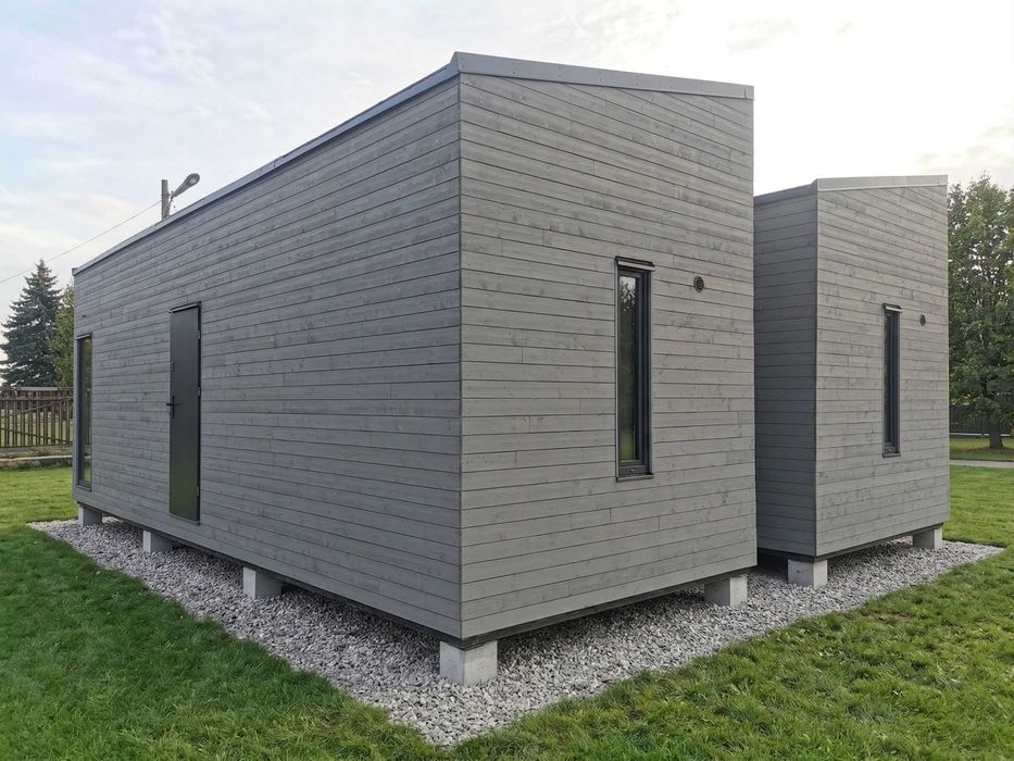 Gotowy dom całoroczny 30m2, antresola | Szwedzka technologia | Od ręki