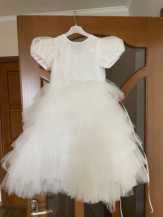 Сукня сніжинки 110-122 новорічна сукня