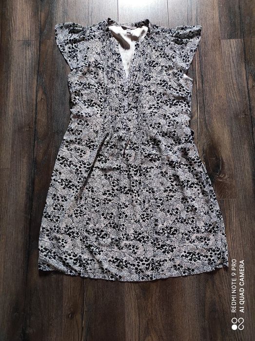 H&M, nowa sukienka w panterkę,zwiewna,lekka!
