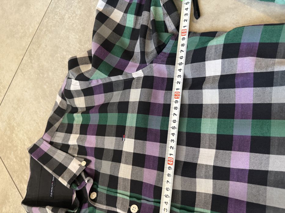koszula w kratę Tommy Hilfiger XL