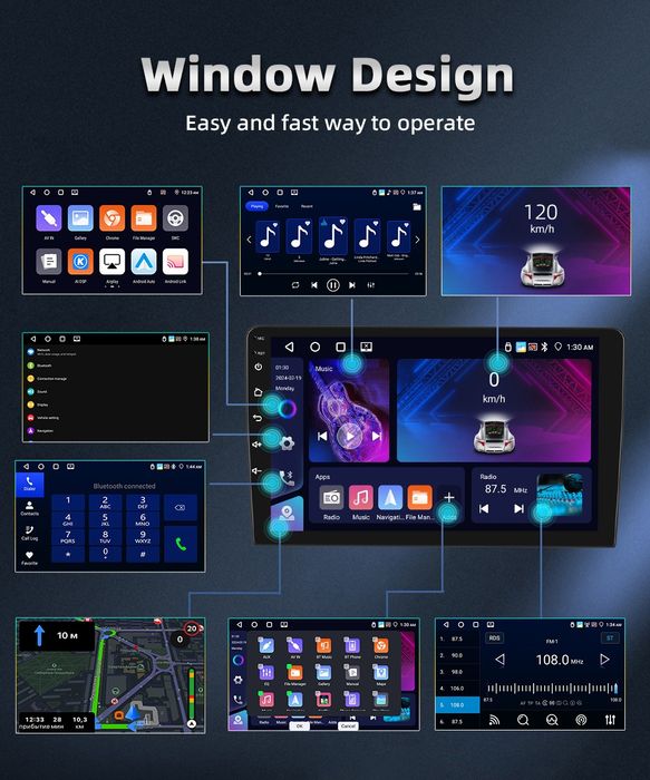 Radio Nawigacja Android Toyota Raw 4