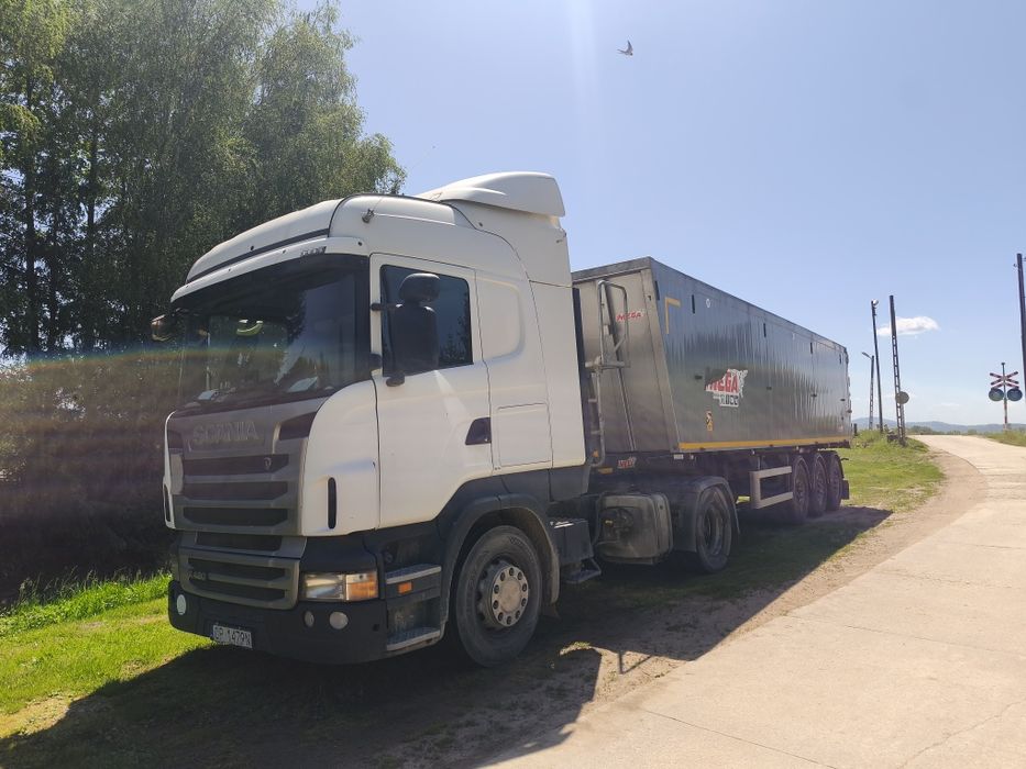 Scania R420 - automat, hydraulika dwuobwodowa, tacho smart