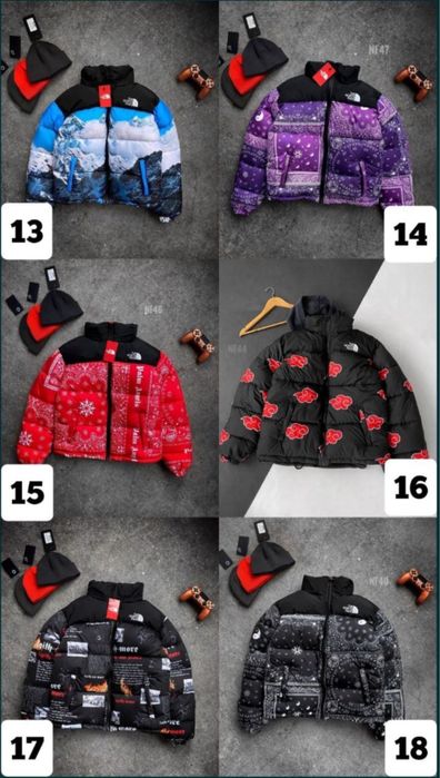 БЕЗ ПЕРЕДПЛАТИ ‼️ Теплі та стильні пуховики The North Face / Унісекс