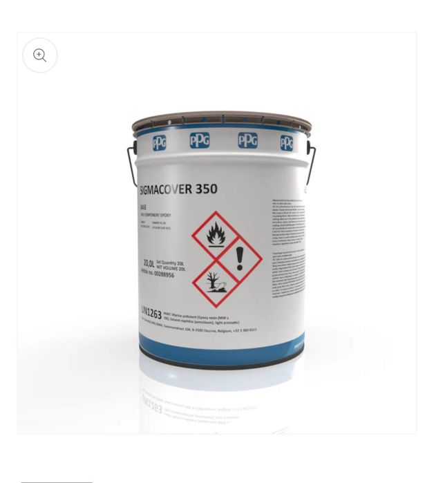 Sigmacover 350. Високоякісна поліамі-дна епоксидна грунтовка/покриття
