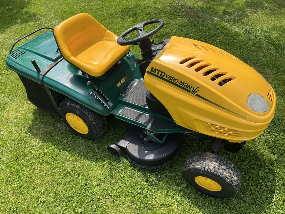 Traktorek kosiarka YardMan He 4160 tylny wyrzut z koszem