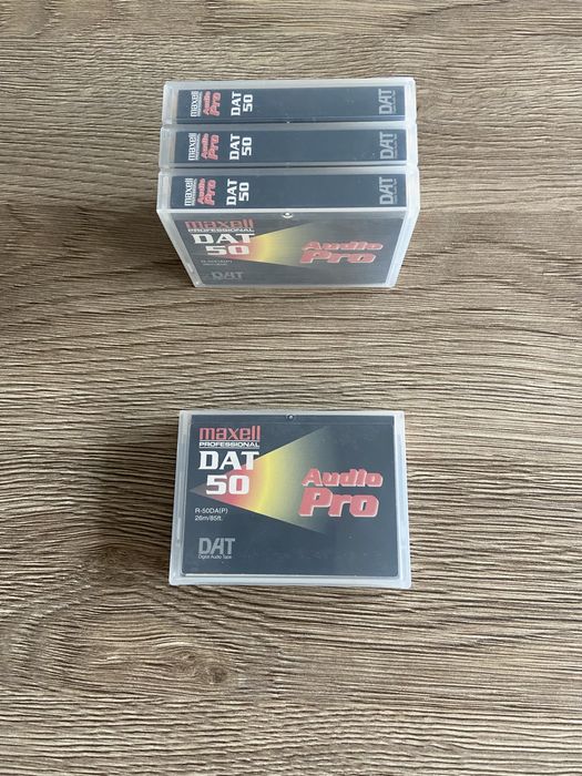 Cassetes DAT - TDK , Maxell e BASF