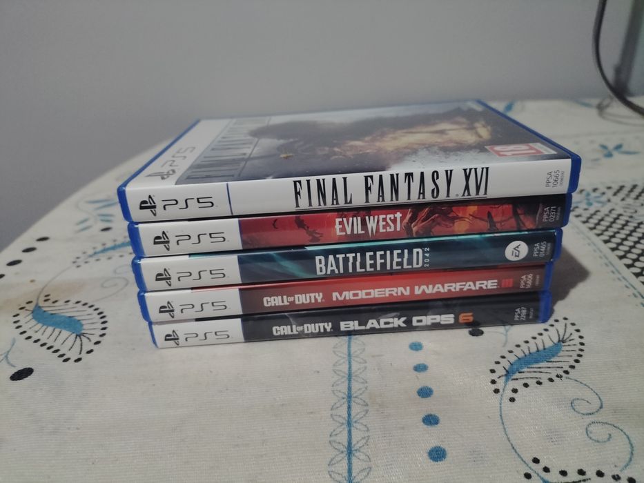 Lote de jogos ps5