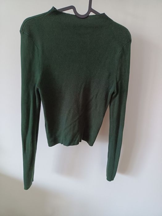 Sweterek damski zielony XS/S