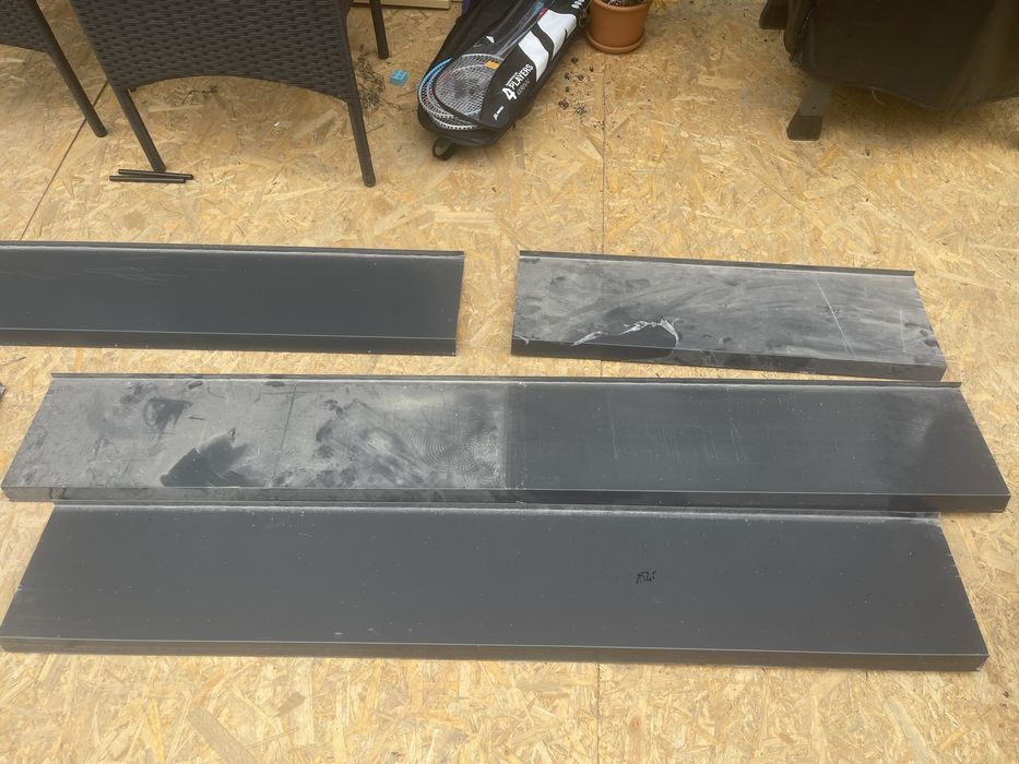 Parapety blaszane Antracyt RAL 7016