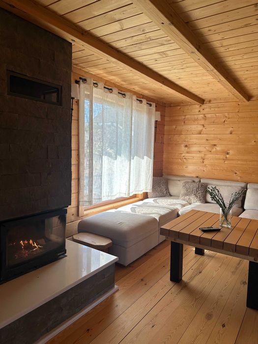 Brzozowa Polanka- Domek nr 2. Kominek. Jacuzzi. Sauna.  8 osób.