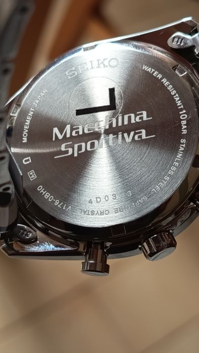 *NOVO* SEIKO SSC769P1 Macchina Sportiva "PANDA" Solar 41.4mm