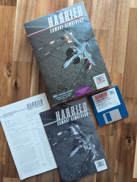 Harrier Combat Simulator Atari ST