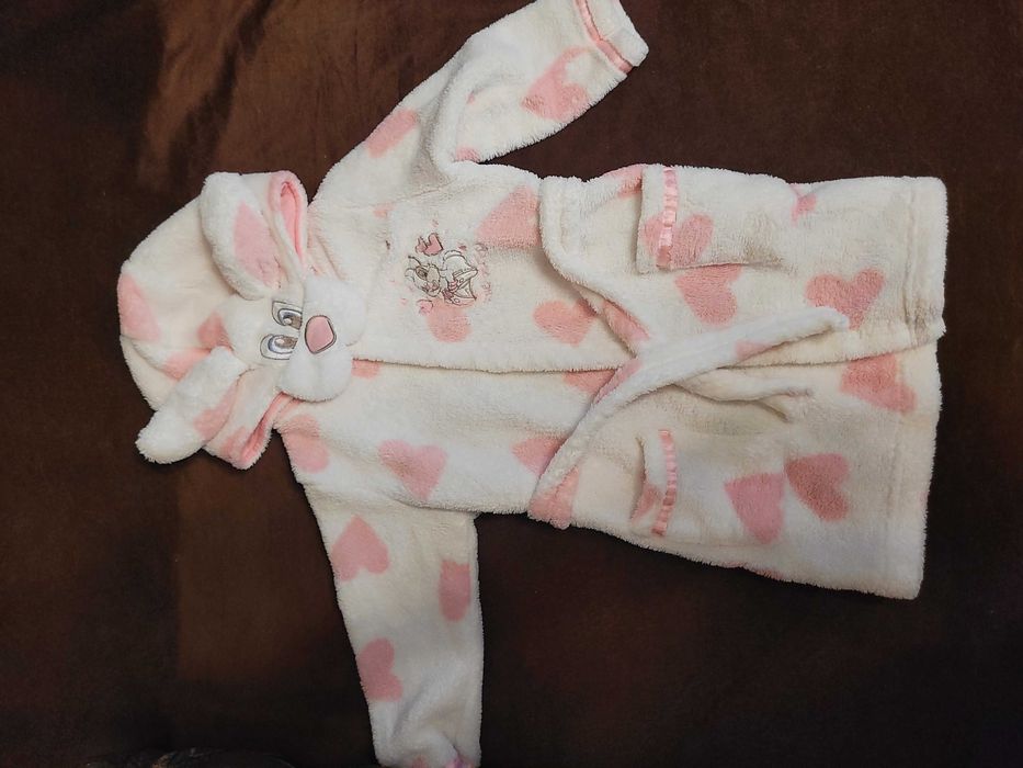 Disney Szlafrok dla dziewczynki Króliczek