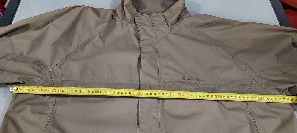 Casaco castanho Quechua para homem