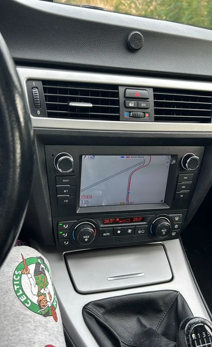 Rádio Android 14 com GPS BMW E90 E91 E92 E93 (Artigo Novo)