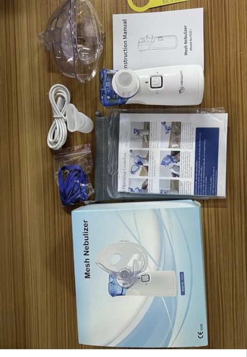 Небулайзер працює від батерейок  Mesh Nebulizer YS 35