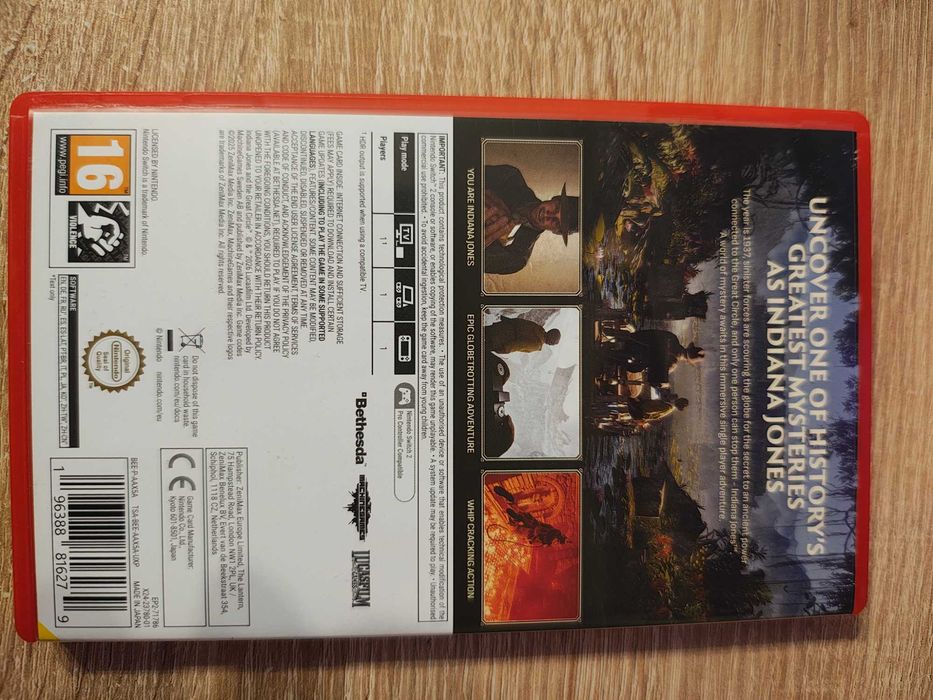 Indiana Jones Switch 2