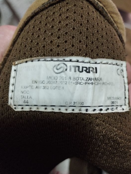 Берці талан, iturri, літні 44р.