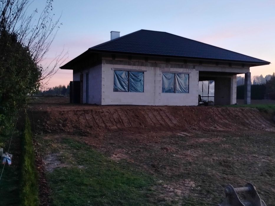 Odśnieżanie Usługi Koparko-ładowarką  wystawiam F-vat