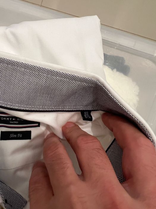 Biała koszula Tommy Hilfiger