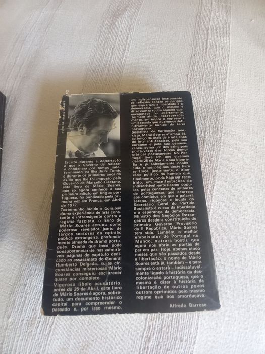 Mário Soares Portugal Amordaçado e Escritos Políticos
