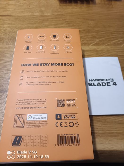 Smartfon Hammer blad4