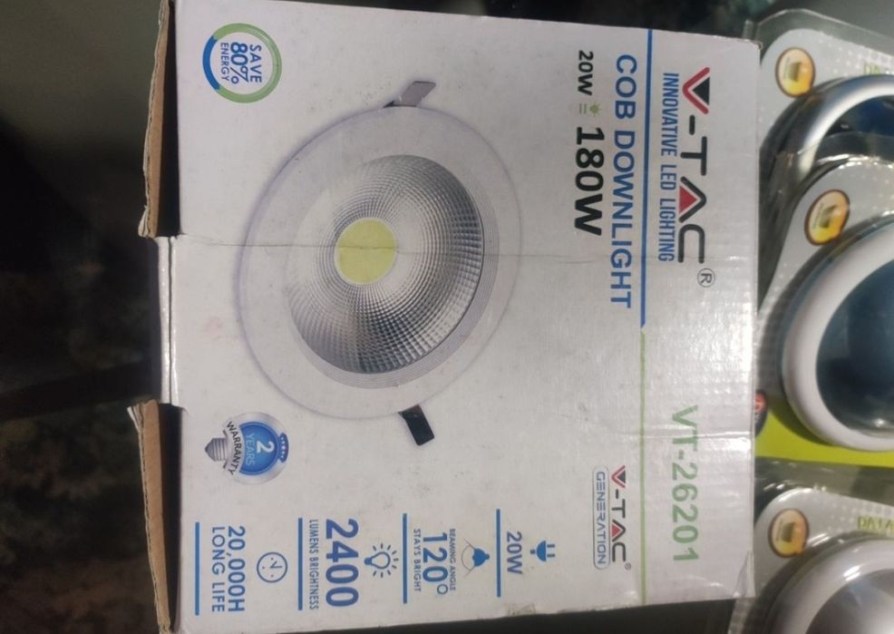 Foco Led - 20 W - 6400 K - classe A++