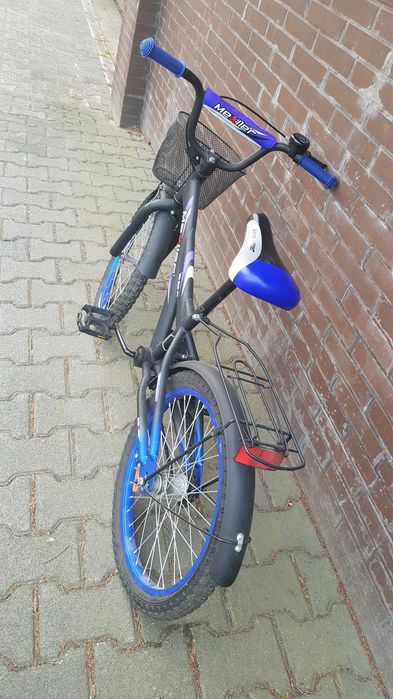 rower niebieski Mexxler BMX