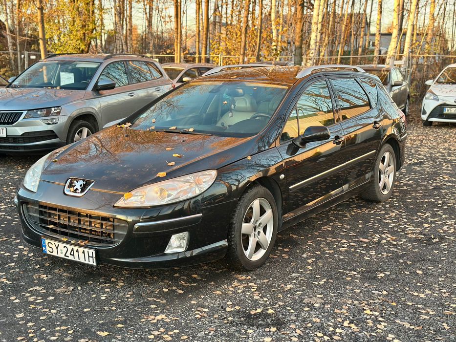Peugeot 407 2.0HDI 2005r. Kombi Panorama JBL Navi SKóry Felga Klima