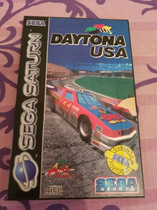 Caixa Daytona USA Sega Saturn