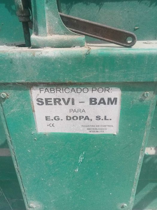 Balança de pesar vitelos