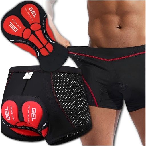 Bokserki żelowe na rower