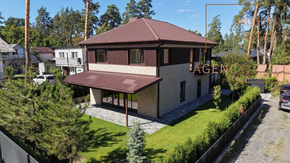 Будинок з ремонтом 160 м2 + 4 сотки Лісова Буча абсолютно новий дом котедж