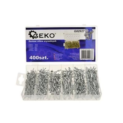 Zestaw nitów zrywalnych nity aluminiowe 400szt