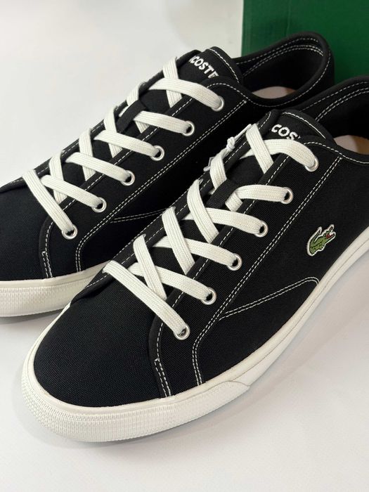 Чоловічі текстильні кросівки кеди Lacoste Backcourt 47 розмір