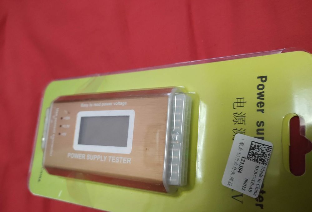 Тестер компьютерного блока питания V2 2024, алюминий
