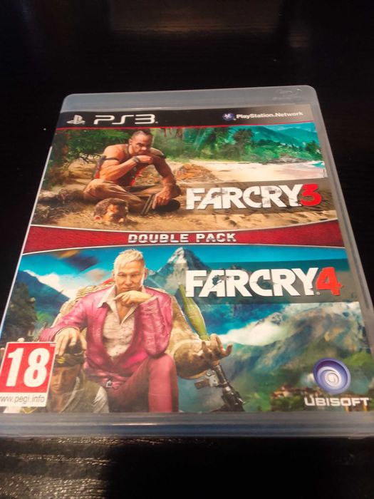 Far cry 3 i 4 Double Pack Ps3 gra na Playstation 3