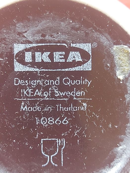 Kubek czarny IKEA