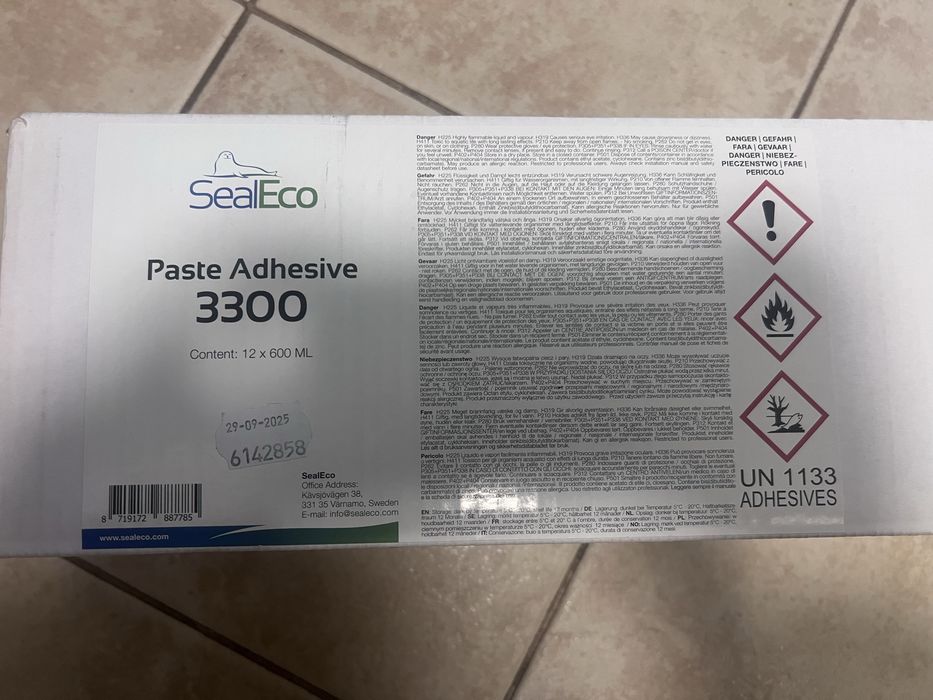 Klej do EPDM SEALECO ADHESIVE 3300 600 ml