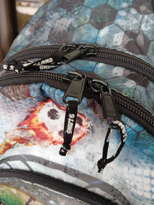 Mochila Escolar e Estojo Ghuts – Tema Futebol