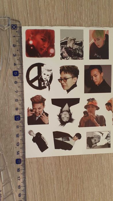 Stickers autocolantes G-dragon Bigbang kpop