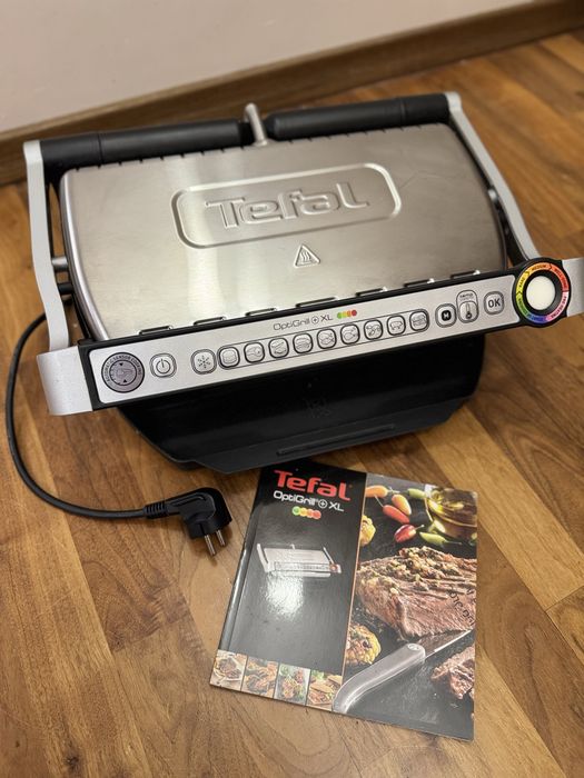 Гриль Tefal OptiGrill+ XL GC722D34