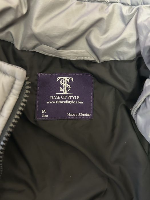 Мужска сіра куртка